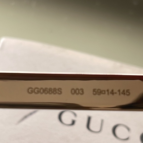 Gucci GG0688S 003 Aviator Sunglasses - Picture 9 of 12